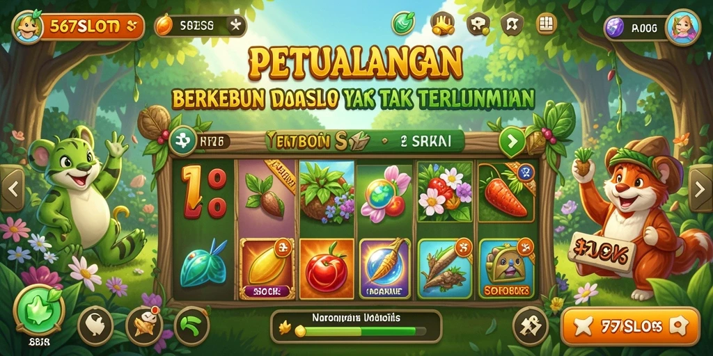 Tampilan gameplay Farming di 567SLOTS yang mengasyikkan.