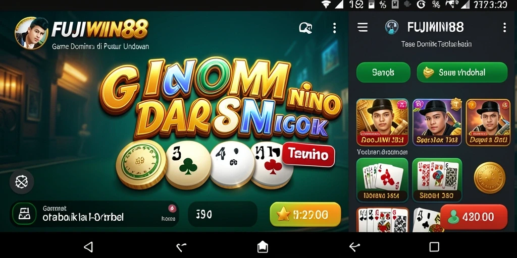 Tampilan gameplay seru dan interaktif di FUJIWIN88.