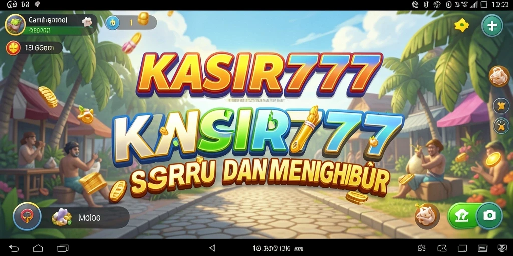 Screenshot gameplay KASIR777 yang menunjukkan suasana permainan yang ceria.