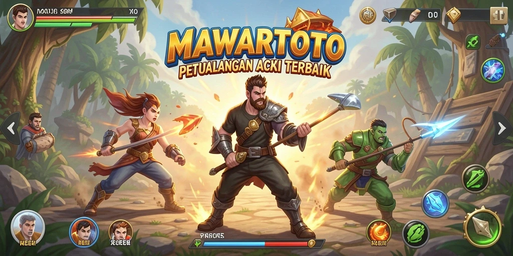 Screenshot gameplay MAWARTOTO yang menampilkan aksi seru dan dinamis.