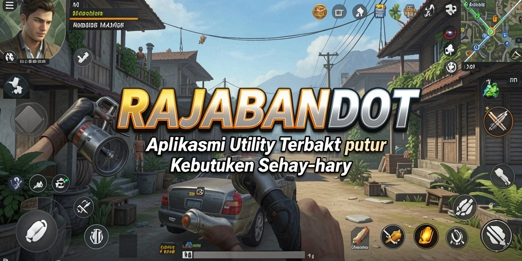Tampilan intuitif dari RAJABANDOT untuk mengatur tugas harian.