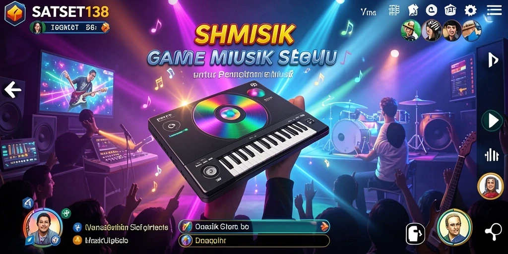 Tampilan gameplay SATSET138 yang penuh warna dan menarik.