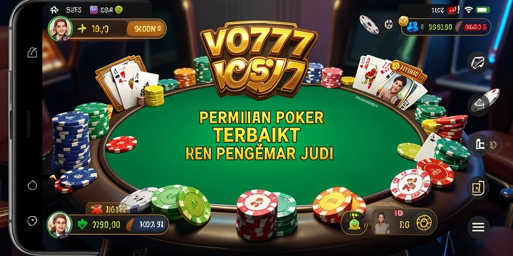 Gameplay Poker yang mendebarkan di VO777 dengan grafis menawan.
