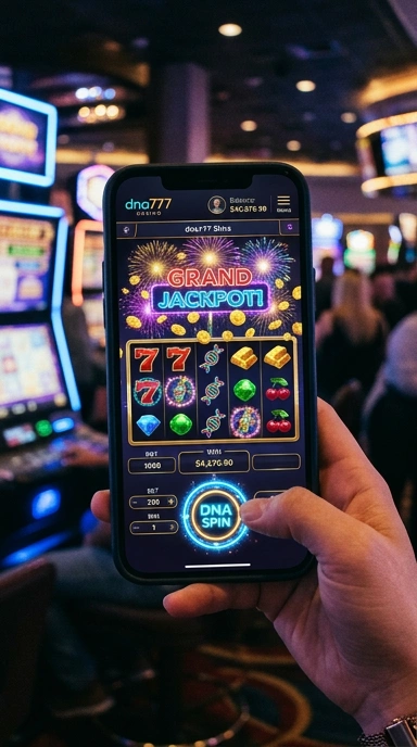 Screenshot fitur unggulan dari aplikasi yang tersedia di dna777.